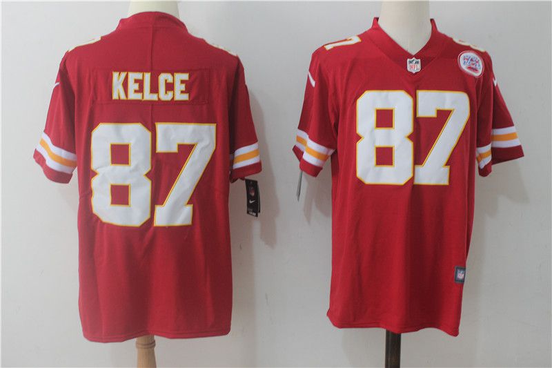 Men Kansas City Chiefs #87 Kelce Red Nike Vapor Untouchable Limited NFL Jerseys->carolina panthers->NFL Jersey
